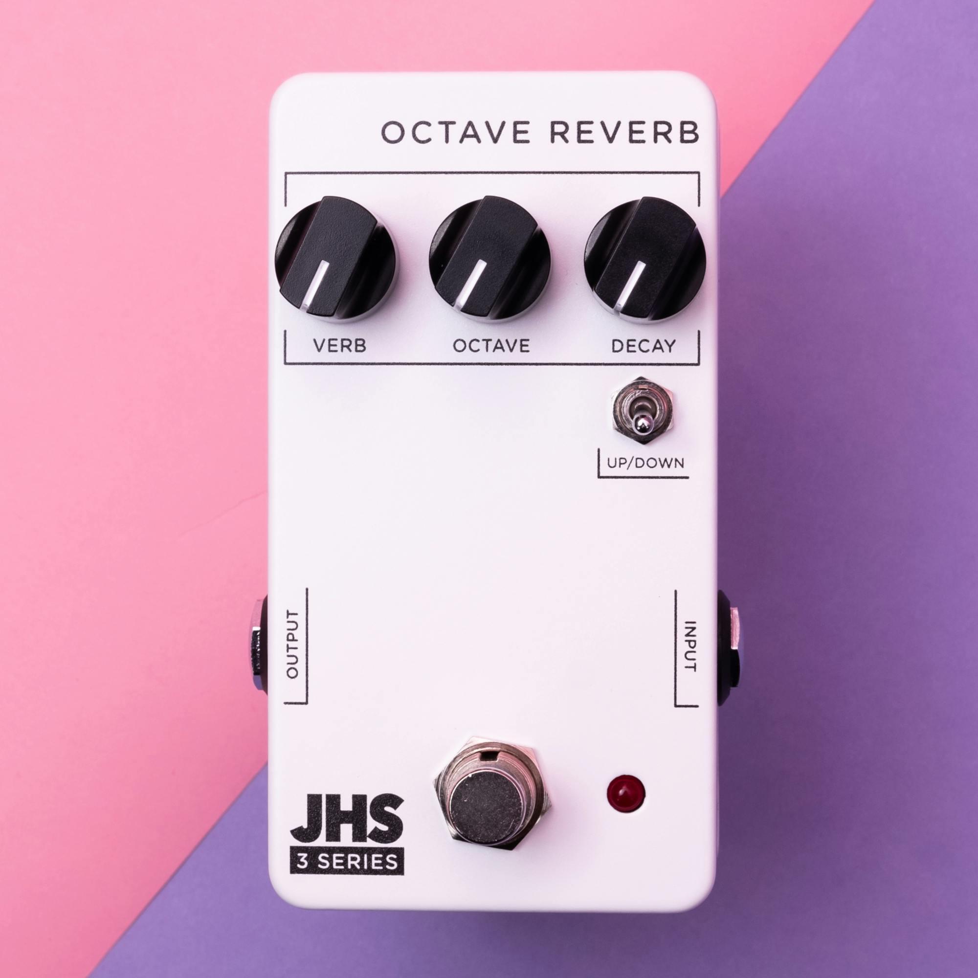 JHS 3 Series Octave Reverb Pedal Andertons Music Co